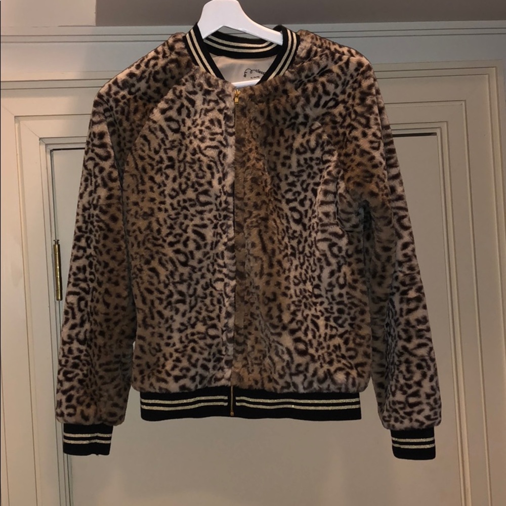 Leopard casual jacket